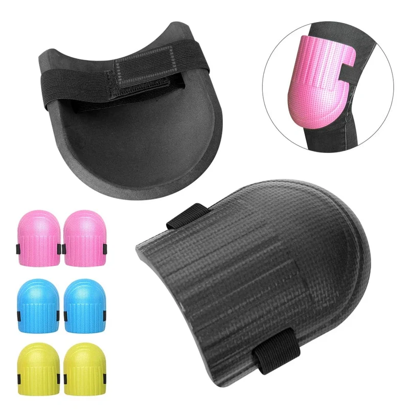 1 Paar Knieschoner aus weichem Schaumstoff für die Arbeit, Kniestütze, Polsterung für Gartenarbeit, Reinigung, Schutz, Sport, Knieschoner, Bauarbeiter, Sicherheit am Arbeitsplatz
