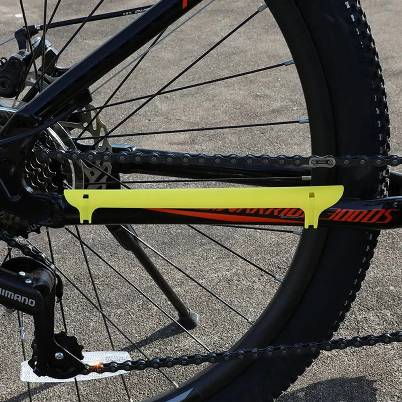 1PC Kunststoff Fahrrad Kette Schutz Radfahren Rahmen Schutz Kettenstrebe Hinten Gabel Schutz Abdeckung Pad MTB Rennrad Teile Zubehör