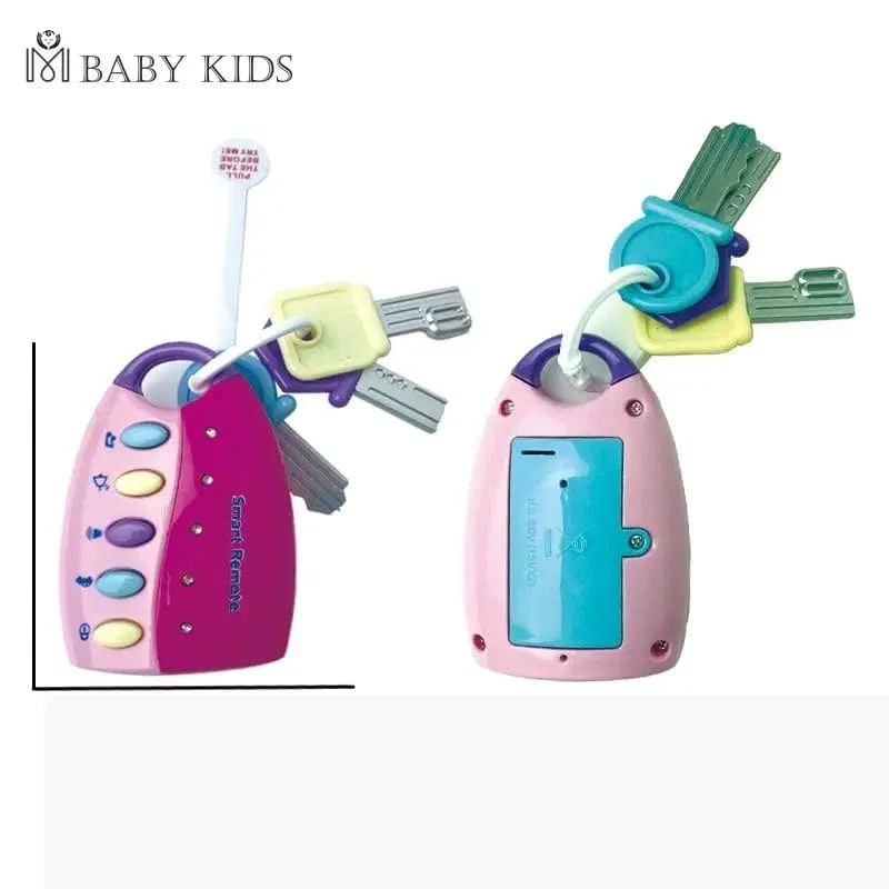 Baby Spielzeug Musical Auto Schlüssel Vocal Smart Remote Auto Stimmen Pretend Spielen Pädagogisches Spielzeug Für Kinder Baby Musik Spielzeug