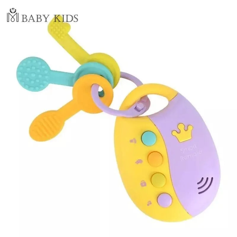 Baby Spielzeug Musical Auto Schlüssel Vocal Smart Remote Auto Stimmen Pretend Spielen Pädagogisches Spielzeug Für Kinder Baby Musik Spielzeug