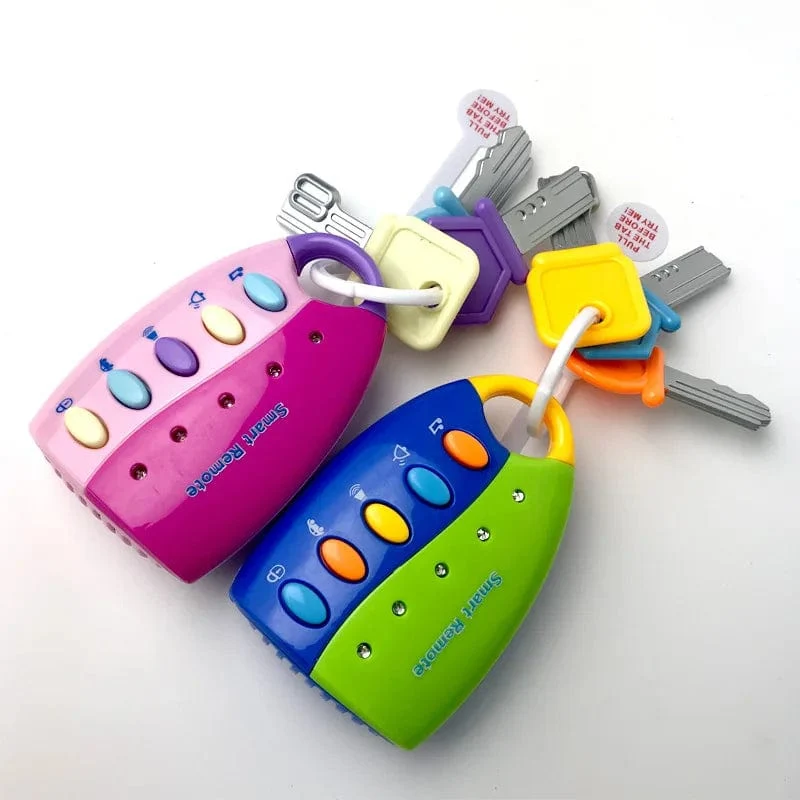Neue Kinder Pretend spielen Baby Musik Spielzeug Musical Auto Key Vocal Smart Remote-Auto Stimmen Pretend Spielen Pädagogisches Spielzeug