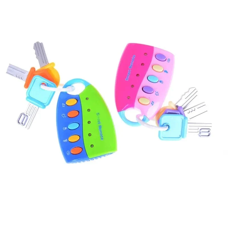 Neue Kinder Pretend spielen Baby Musik Spielzeug Musical Auto Key Vocal Smart Remote-Auto Stimmen Pretend Spielen Pädagogisches Spielzeug