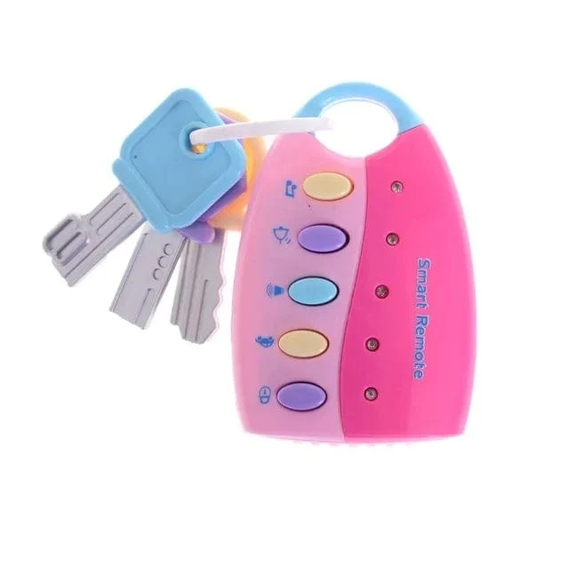 Neue Kinder Pretend spielen Baby Musik Spielzeug Musical Auto Key Vocal Smart Remote-Auto Stimmen Pretend Spielen Pädagogisches Spielzeug