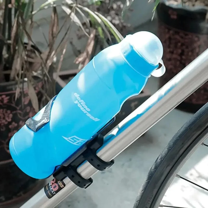 Fahrrad Flaschenhalter Adapter 5 Farben Silikon Flaschenhalter Gurt Sattelstütze Gabel Rahmen Multi-Position Montage Fahrradteile