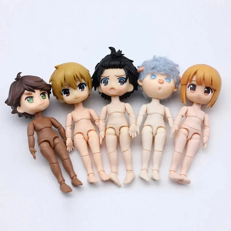 OB11 Körper oder GSC Kopf Rosa/Normal/Weiß/Kaffeefarbener Körper 1/12 Bjd Puppenzubehör Anziehspielzeug Geschenk