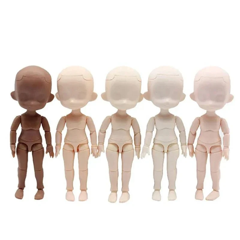 OB11 Körper oder GSC Kopf Rosa/Normal/Weiß/Kaffeefarbener Körper 1/12 Bjd Puppenzubehör Anziehspielzeug Geschenk
