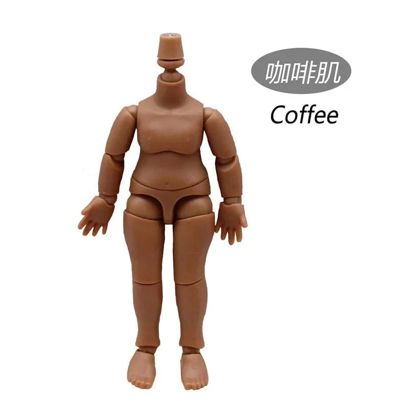 OB11 Körper oder GSC Kopf Rosa/Normal/Weiß/Kaffeefarbener Körper 1/12 Bjd Puppenzubehör Anziehspielzeug Geschenk