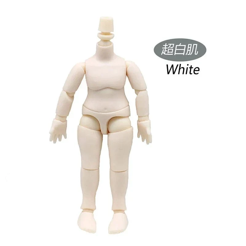 OB11 Körper oder GSC Kopf Rosa/Normal/Weiß/Kaffeefarbener Körper 1/12 Bjd Puppenzubehör Anziehspielzeug Geschenk