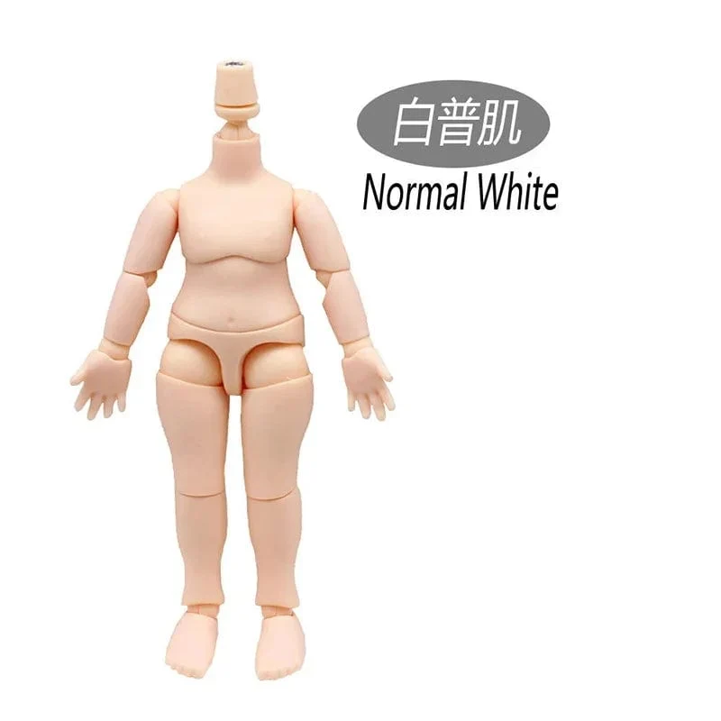 OB11 Körper oder GSC Kopf Rosa/Normal/Weiß/Kaffeefarbener Körper 1/12 Bjd Puppenzubehör Anziehspielzeug Geschenk