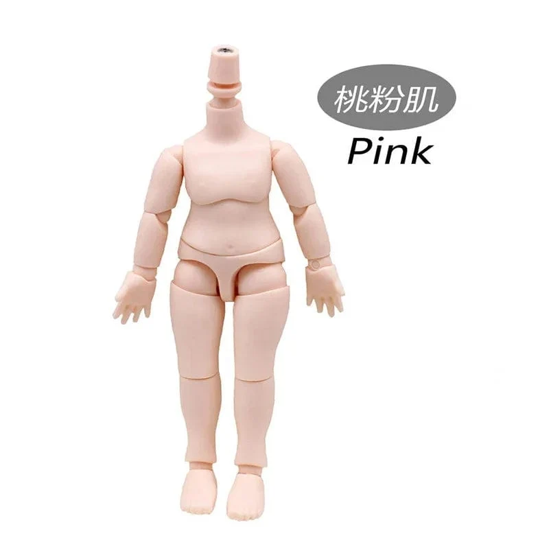 OB11 Körper oder GSC Kopf Rosa/Normal/Weiß/Kaffeefarbener Körper 1/12 Bjd Puppenzubehör Anziehspielzeug Geschenk