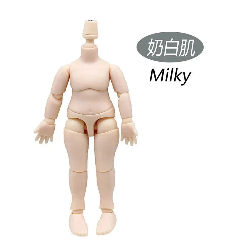 OB11 Körper oder GSC Kopf Rosa/Normal/Weiß/Kaffeefarbener Körper 1/12 Bjd Puppenzubehör Anziehspielzeug Geschenk