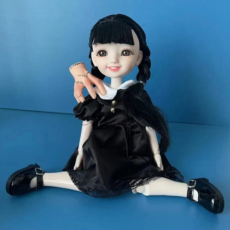 Mode 1/6 Bjd Puppe Schwarz Geflecht 30 cm Puppe Mehrere Gemeinsame Mobilität Mädchen Kinder Puppe Spielzeug Geschenk