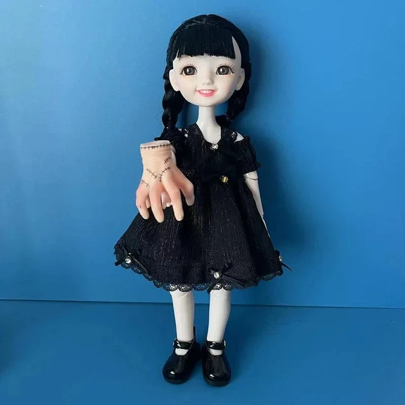 Mode 1/6 Bjd Puppe Schwarz Geflecht 30 cm Puppe Mehrere Gemeinsame Mobilität Mädchen Kinder Puppe Spielzeug Geschenk
