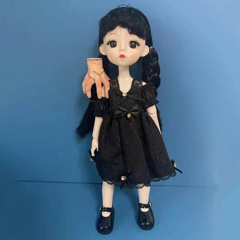 Mode 1/6 Bjd Puppe Schwarz Geflecht 30 cm Puppe Mehrere Gemeinsame Mobilität Mädchen Kinder Puppe Spielzeug Geschenk