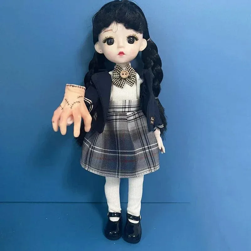 Mode 1/6 Bjd Puppe Schwarz Geflecht 30 cm Puppe Mehrere Gemeinsame Mobilität Mädchen Kinder Puppe Spielzeug Geschenk