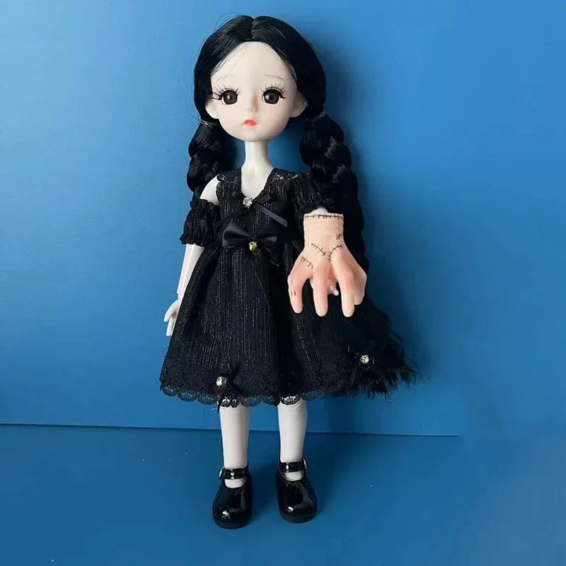 Mode 1/6 Bjd Puppe Schwarz Geflecht 30 cm Puppe Mehrere Gemeinsame Mobilität Mädchen Kinder Puppe Spielzeug Geschenk