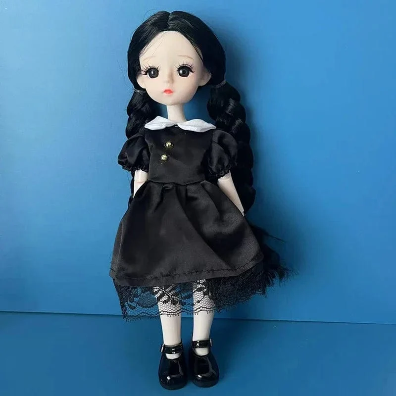 Mode 1/6 Bjd Puppe Schwarz Geflecht 30 cm Puppe Mehrere Gemeinsame Mobilität Mädchen Kinder Puppe Spielzeug Geschenk