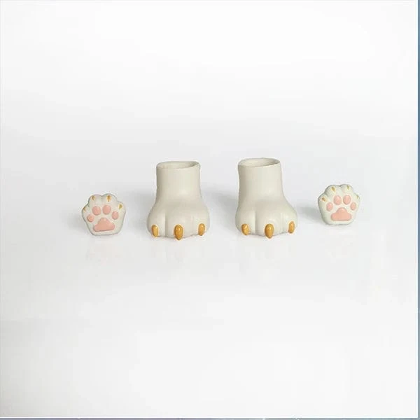 9.6 cm 11CM Bewegliche Gelenke Puppe spielzeug YMY körper geeignet für GSC kopf ob11 1/12BJD puppe körper sphärische joint puppe spielzeug hand set