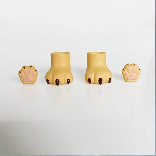 9.6 cm 11CM Bewegliche Gelenke Puppe spielzeug YMY körper geeignet für GSC kopf ob11 1/12BJD puppe körper sphärische joint puppe spielzeug hand set