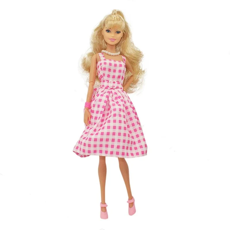 Neue 30 cm große weibliche/männliche Puppe Paar Puppe mit Kleidung Anzug Dress Up Spielzeug für Kinder