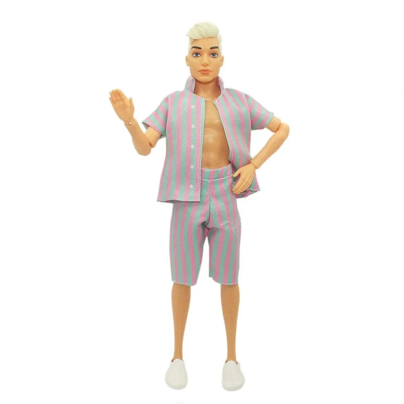 Neue 30 cm große weibliche/männliche Puppe Paar Puppe mit Kleidung Anzug Dress Up Spielzeug für Kinder