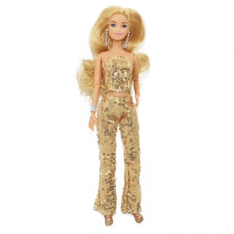 Neue 30 cm große weibliche/männliche Puppe Paar Puppe mit Kleidung Anzug Dress Up Spielzeug für Kinder