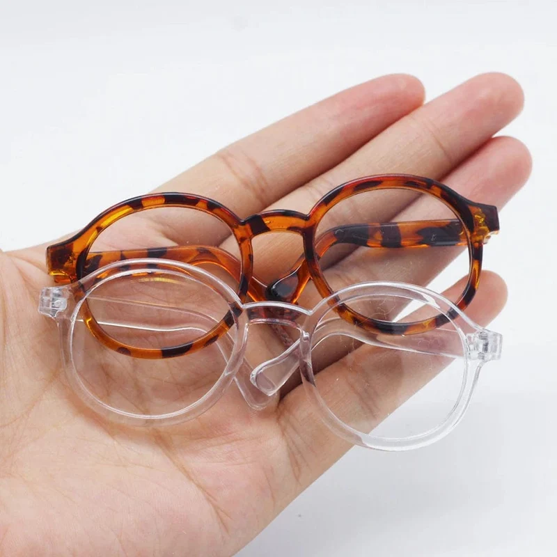 Modepuppenbrille für 1/3 1/6 1/8 60 cm BJD Blyth Puppe Plüschtier Sonnenbrille DIY Zubehör Anziehspielzeug Geschenk
