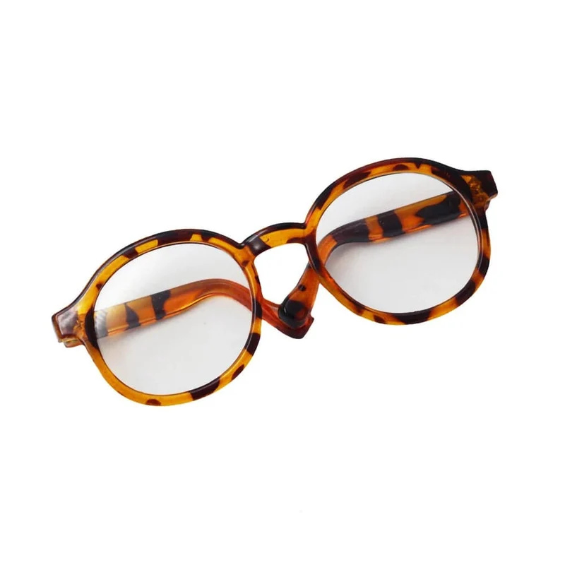 Modepuppenbrille für 1/3 1/6 1/8 60 cm BJD Blyth Puppe Plüschtier Sonnenbrille DIY Zubehör Anziehspielzeug Geschenk