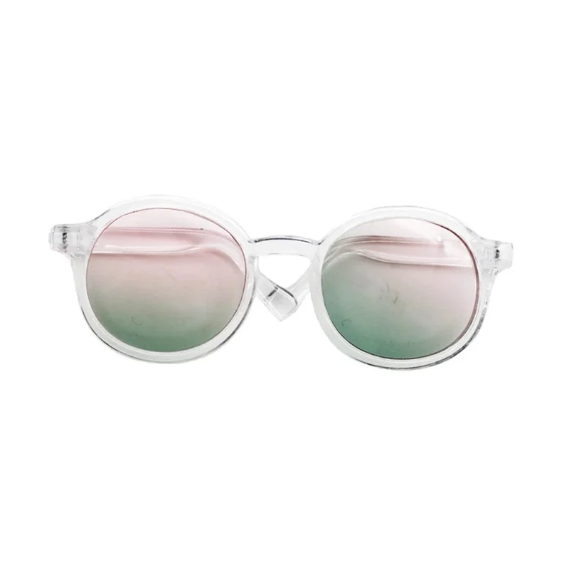 Modepuppenbrille für 1/3 1/6 1/8 60 cm BJD Blyth Puppe Plüschtier Sonnenbrille DIY Zubehör Anziehspielzeug Geschenk