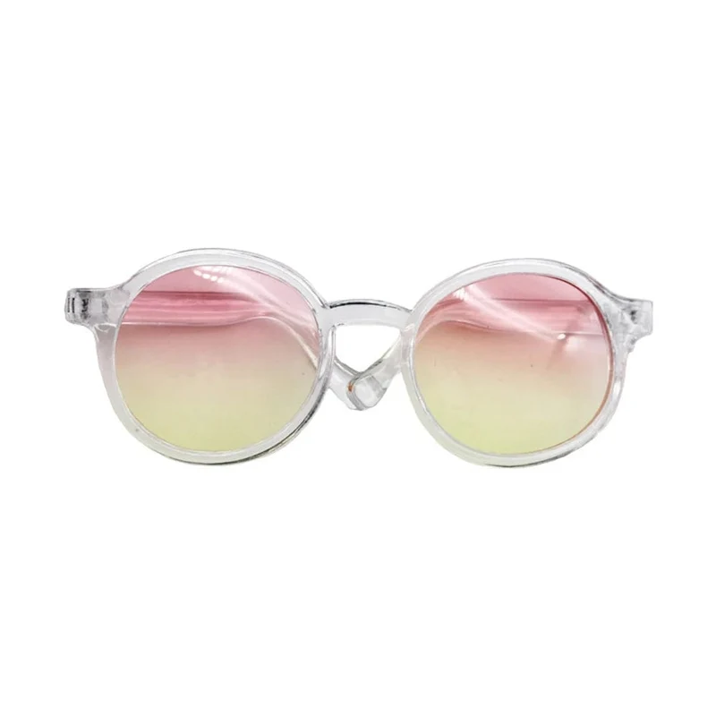 Modepuppenbrille für 1/3 1/6 1/8 60 cm BJD Blyth Puppe Plüschtier Sonnenbrille DIY Zubehör Anziehspielzeug Geschenk
