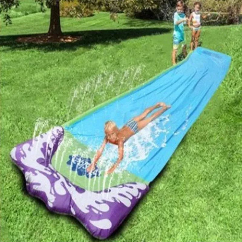 Sommer Kinder Aufblasbare Wasser Rutsche Outdoor Hinterhof eltern-kind-Wasser Spielzeug Spiele Zentrum Hinterhof Pools Spielzeug Kinder Wasser park