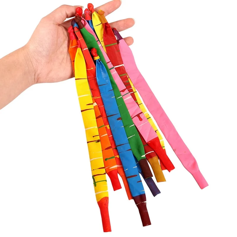 10/20PCS Rakete Lange Luftballons Aufblasbare Fliegende Luft Bälle Spielzeug Kinder Geburtstag Party Dekoration Latex Ballons Klassisches Spielzeug