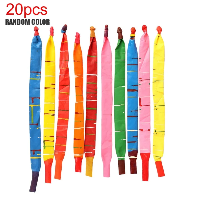 10/20PCS Rakete Lange Luftballons Aufblasbare Fliegende Luft Bälle Spielzeug Kinder Geburtstag Party Dekoration Latex Ballons Klassisches Spielzeug