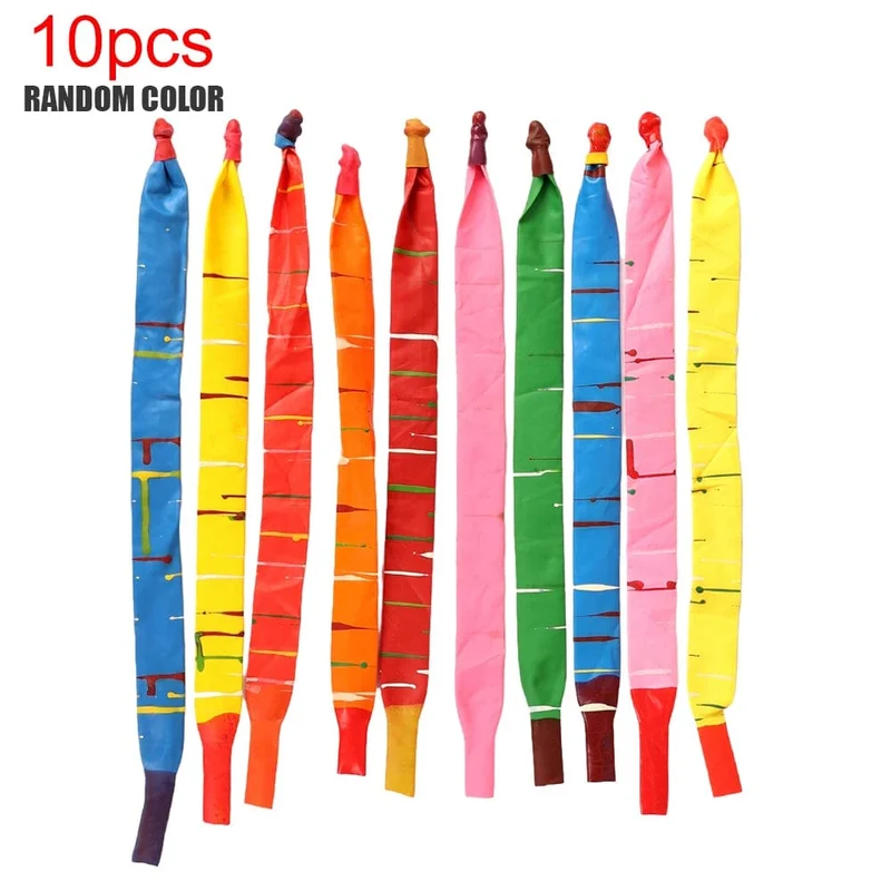 10/20PCS Rakete Lange Luftballons Aufblasbare Fliegende Luft Bälle Spielzeug Kinder Geburtstag Party Dekoration Latex Ballons Klassisches Spielzeug