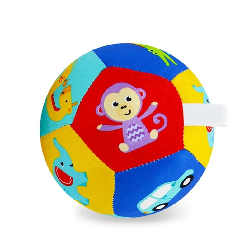 Aufblasbares Baby-Krabbelroller-Spielzeug mit Rassel und Ball, PVC, frühe Entwicklung, Fitness-Spielzeug, frühes pädagogisches Spielzeug für Kinder