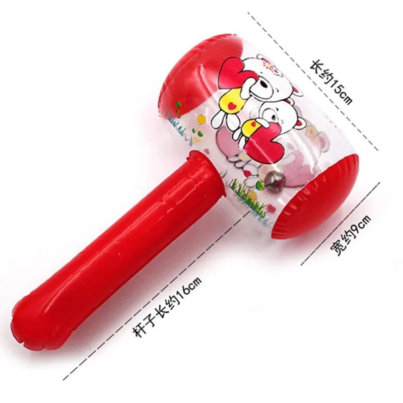 1-5 stücke Aufblasbarer Hammer Mit Bell Air Hammer Baby Kinder Spielzeug Party Favors Aufblasbares Spielzeug Pool Beach Party Spielzeug
