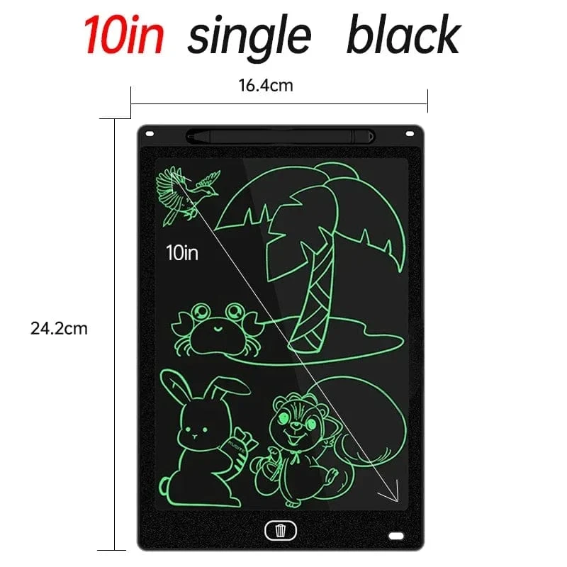 Kinder Elektronisches Zeichenbrett LCD-Bildschirm Grafik-Zeichentablett Kinderspielzeug für die Bildung Handschrift-Malblock Weihnachten