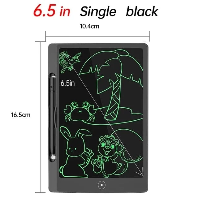 Kinder Elektronisches Zeichenbrett LCD-Bildschirm Grafik-Zeichentablett Kinderspielzeug für die Bildung Handschrift-Malblock Weihnachten