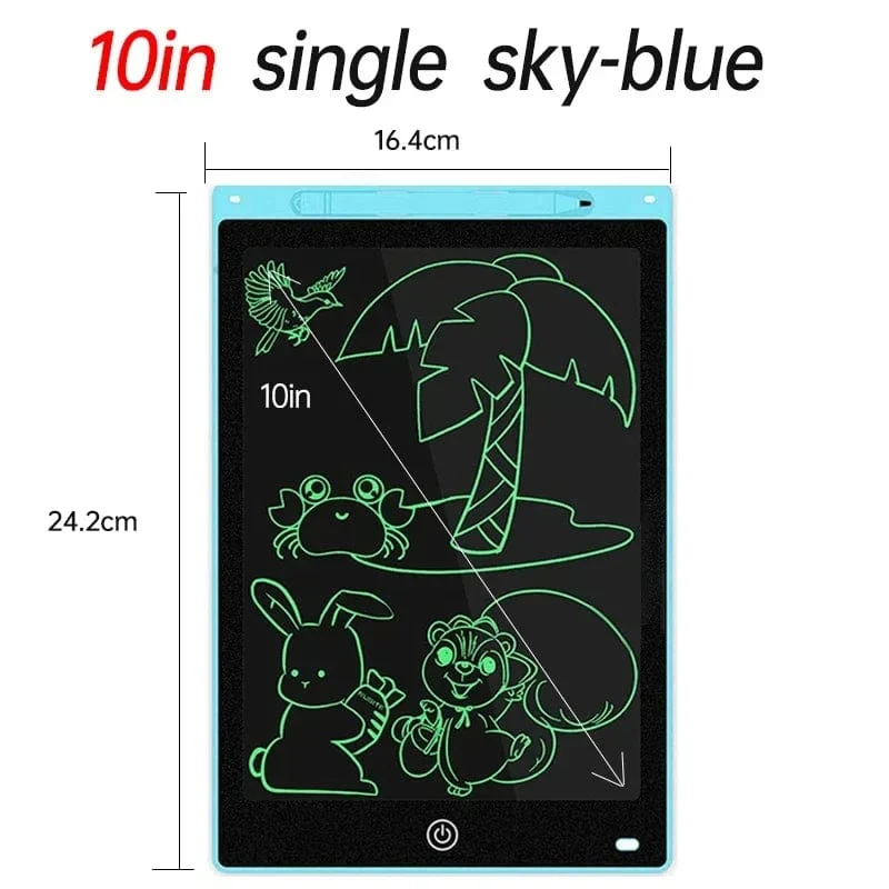 Kinder Elektronisches Zeichenbrett LCD-Bildschirm Grafik-Zeichentablett Kinderspielzeug für die Bildung Handschrift-Malblock Weihnachten