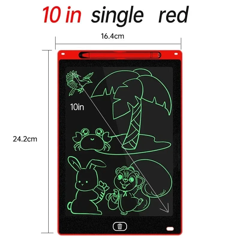 Kinder Elektronisches Zeichenbrett LCD-Bildschirm Grafik-Zeichentablett Kinderspielzeug für die Bildung Handschrift-Malblock Weihnachten