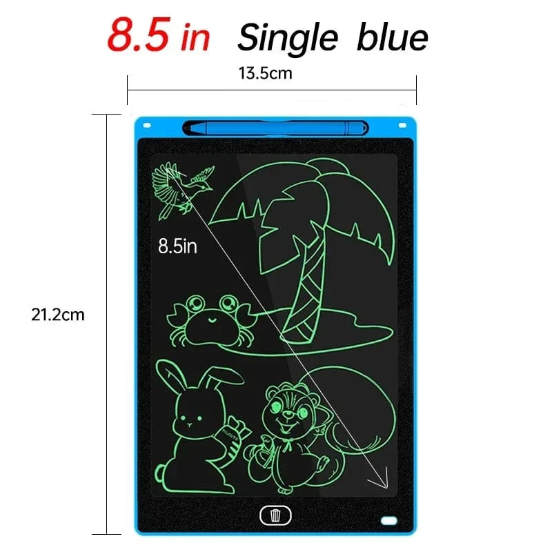 Kinder Elektronisches Zeichenbrett LCD-Bildschirm Grafik-Zeichentablett Kinderspielzeug für die Bildung Handschrift-Malblock Weihnachten