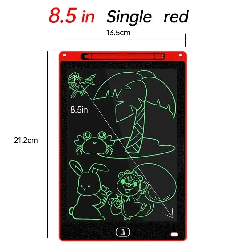 Kinder Elektronisches Zeichenbrett LCD-Bildschirm Grafik-Zeichentablett Kinderspielzeug für die Bildung Handschrift-Malblock Weihnachten