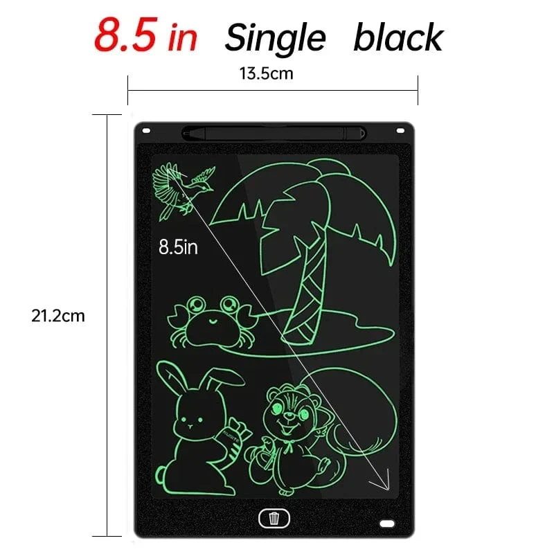 Kinder Elektronisches Zeichenbrett LCD-Bildschirm Grafik-Zeichentablett Kinderspielzeug für die Bildung Handschrift-Malblock Weihnachten