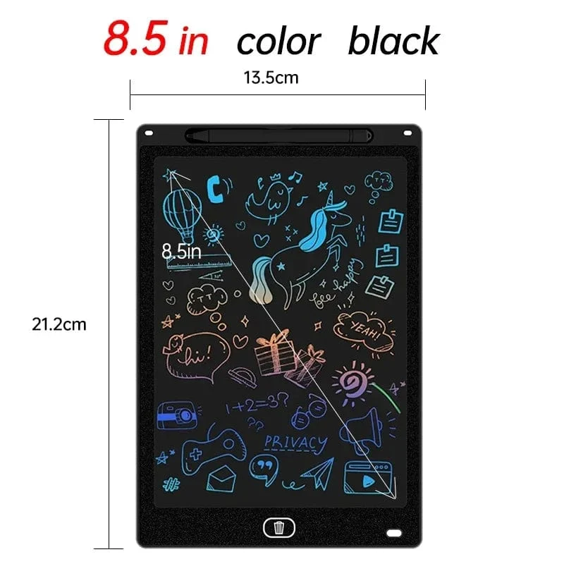 Kinder Elektronisches Zeichenbrett LCD-Bildschirm Grafik-Zeichentablett Kinderspielzeug für die Bildung Handschrift-Malblock Weihnachten