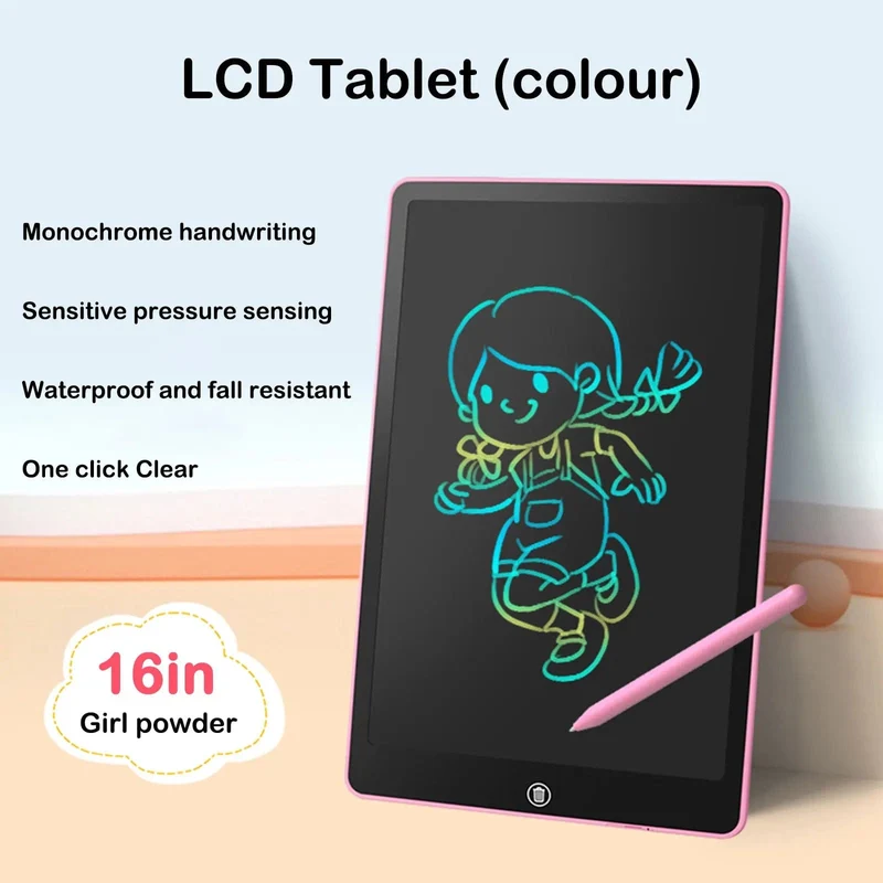 8.5/10/12/16 Zoll LCD-Zeichentablett für Kinderspielzeug, Malwerkzeuge, Elektronik, Schreibtafel, Junge, Kinder, Lernspielzeug, Geschenke