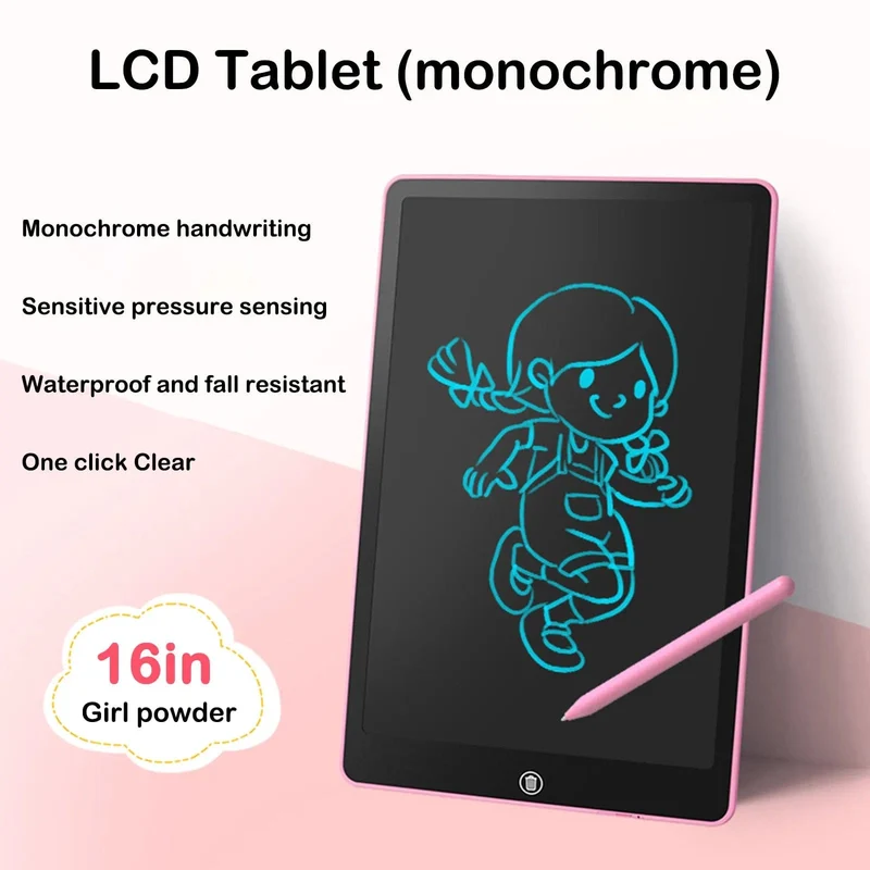 8.5/10/12/16 Zoll LCD-Zeichentablett für Kinderspielzeug, Malwerkzeuge, Elektronik, Schreibtafel, Junge, Kinder, Lernspielzeug, Geschenke
