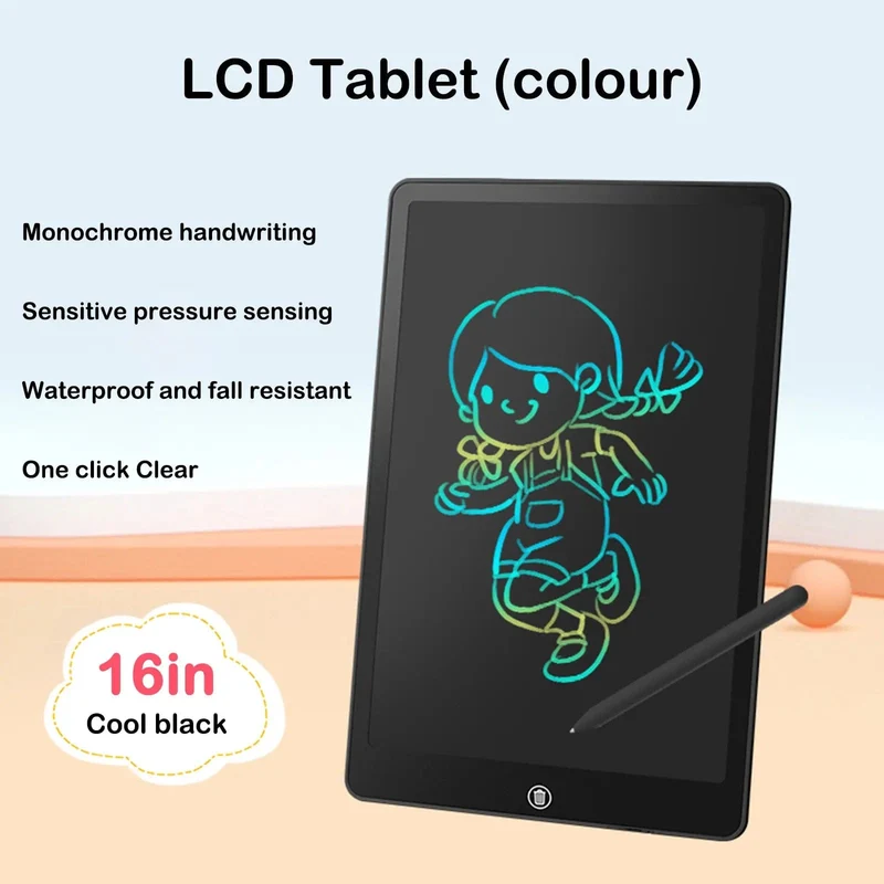 8.5/10/12/16 Zoll LCD-Zeichentablett für Kinderspielzeug, Malwerkzeuge, Elektronik, Schreibtafel, Junge, Kinder, Lernspielzeug, Geschenke