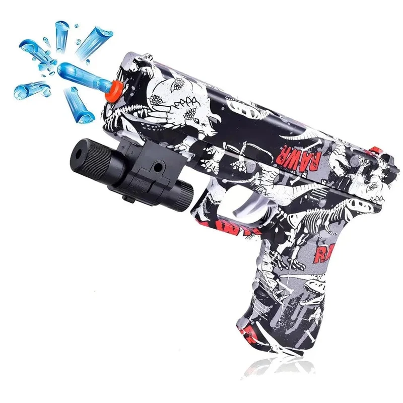Ball-Blaster-Pistolenspielzeug, manueller Blaster, kein Aufladen erforderlich, Outdoor-Schießspielzeug, Geschenk für Hinterhofspiele