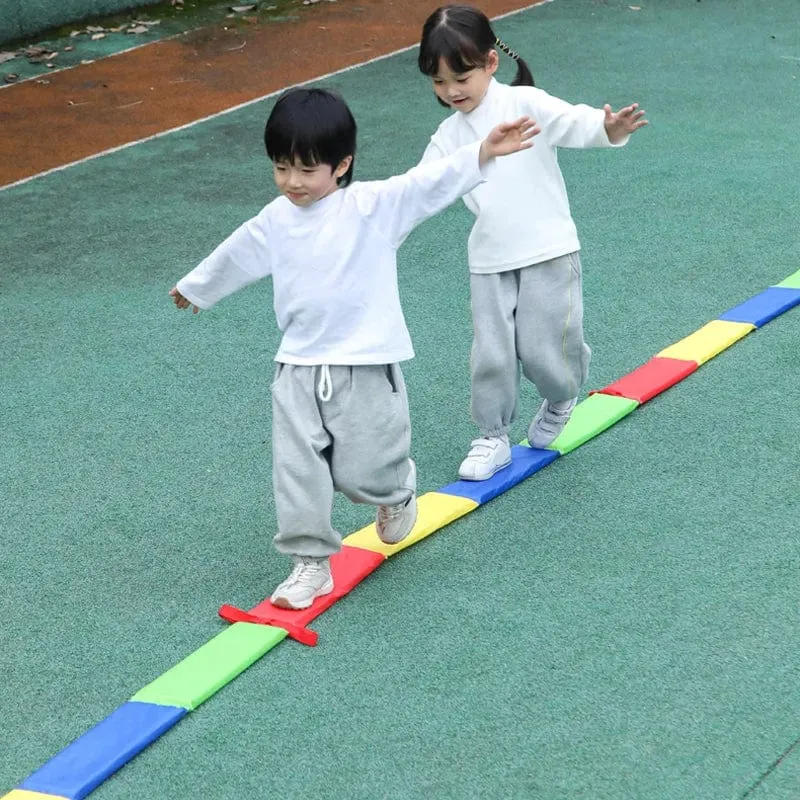Kinder Spaß Outdoor Spiele Jump Rahmen Bohren Löcher Spielzeug Sensorische Integration Training Kindergarten Kind Sport Requisiten Mehrere Spiele