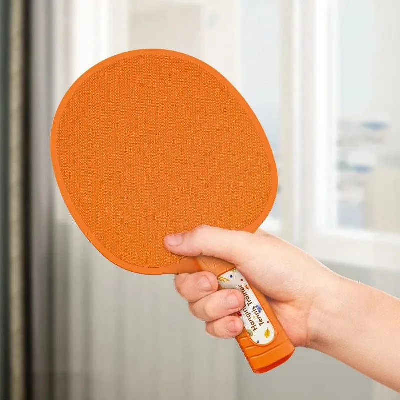 Hängender Tischtennis-Trainer mit Schläger, Mini-Badminton-Tennisball, Eltern-Kind-Interaktives Spiel, Indoor-Outdoor-Kindersportspielzeug
